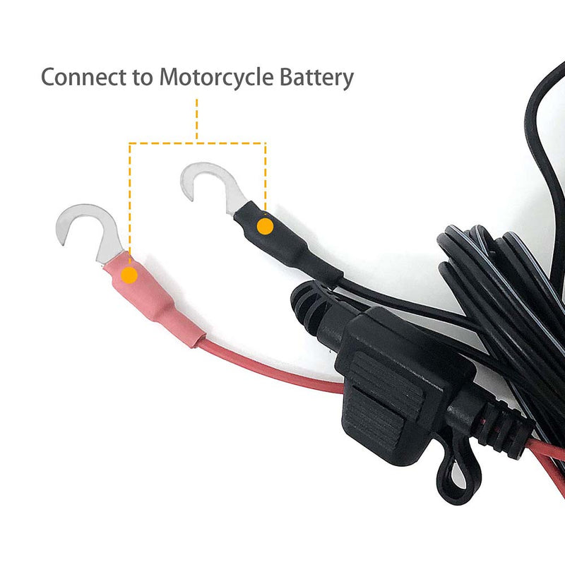 Heated Gloves Electric - 12V Motorrad-/Auto-Stromkabel für elektrisch beheizte Handschuhe