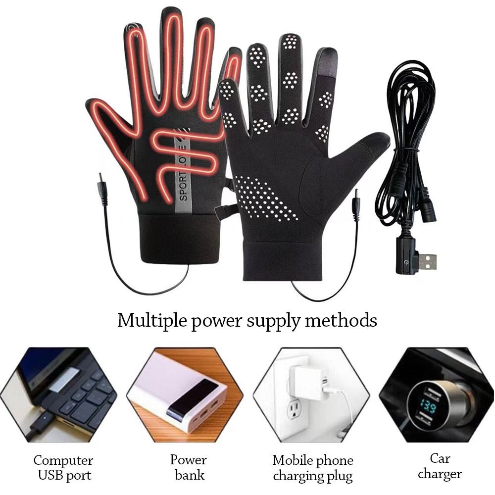 Kreative Winter-USB-Heizhandsc – Heated Gloves Electric Bewertung und Preis
