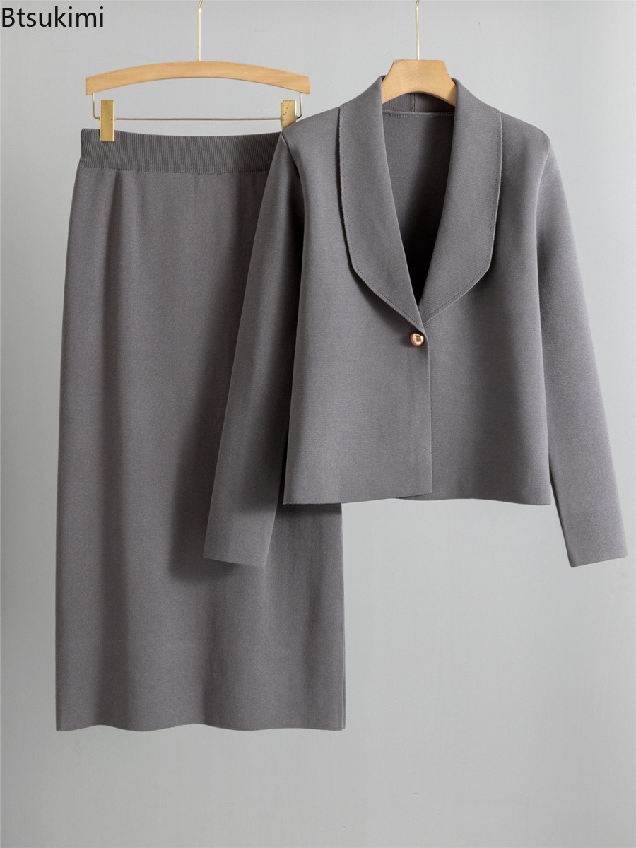 Herbst-Winter Strick-Zweiteile – Winter Clothing Pk Bewertung und Preis