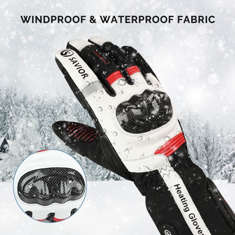 Winter-Motorradhandschuhe mit  – Heated Gloves Electric Bewertung und Preis